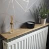 Easy Fit Solid Oak Radiator Shelf