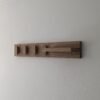 Solid Oak Coat Hooks With Shelf & Key Rack