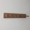 Solid Oak Coat Hooks With Shelf & Key Rack