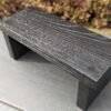 Ebonised Oak Black Countertop Shelf