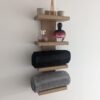 Solid Oak Bathroom Shelves