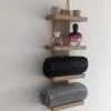 Solid Oak Bathroom Shelves