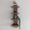 Solid Oak Bathroom Shelves