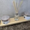 10cm depth oak riser in bathroom