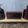10cm depth oak riser in bathroom