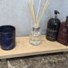 15cm depth oak riser in bathroom