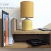 Solid Oak Floating Bedside Table Left unit orientation 2