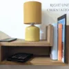 Solid Oak Floating Bedside Table right unit orientation 2