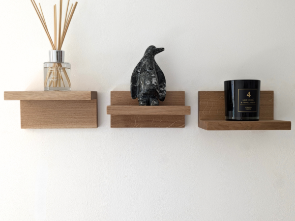 Solid Oak Floating Shelves - 3 Styles