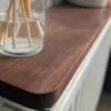 Black Walnut radiator shelf