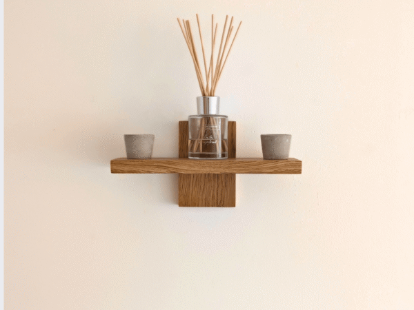 Plant, Candle, Ornament Shelf - straight image