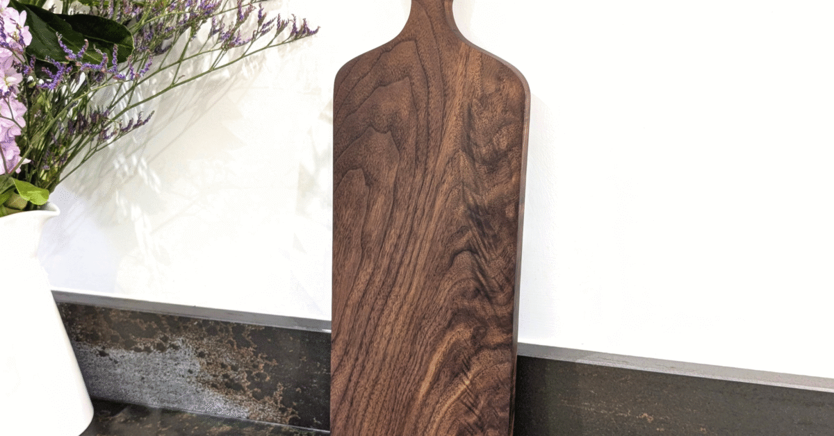 Solid Black Walnut Chopping Board/Serving Board