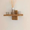 Scandi Inspired Shelf - angled image with ornaments