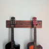 Solid Black Walnut Single/Double/Triple Guitar Wall Mount