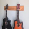Solid Oak Single/Double/Triple Guitar Wall Mount
