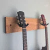 Solid Oak Single/Double/Triple Guitar Wall Mount