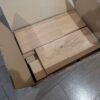 Box of Solid Oak Hardwood Offcuts