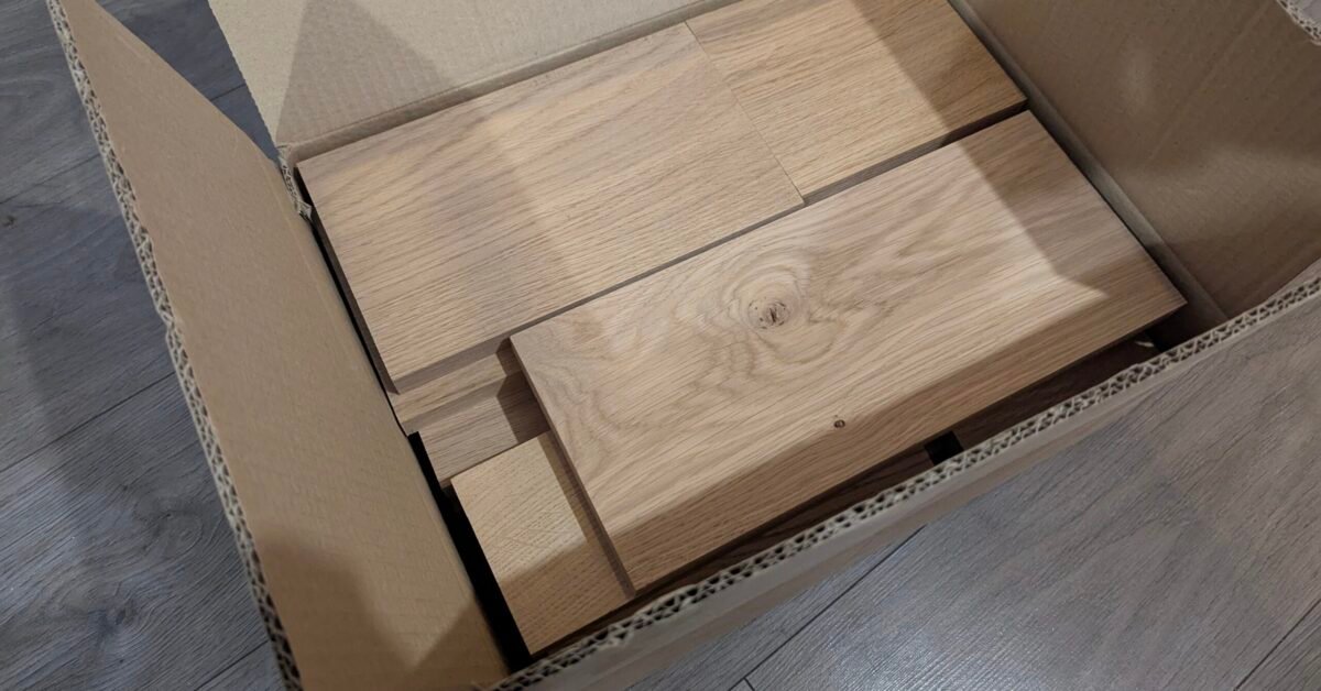 Solid Oak Hardwood Offcuts, 2cm Thick Crafting Blanks, CNC Blanks...