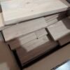 Box of Solid Oak CNC Blanks Offcuts
