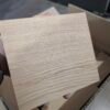 Close up of Solid Oak Hardwood Offcuts